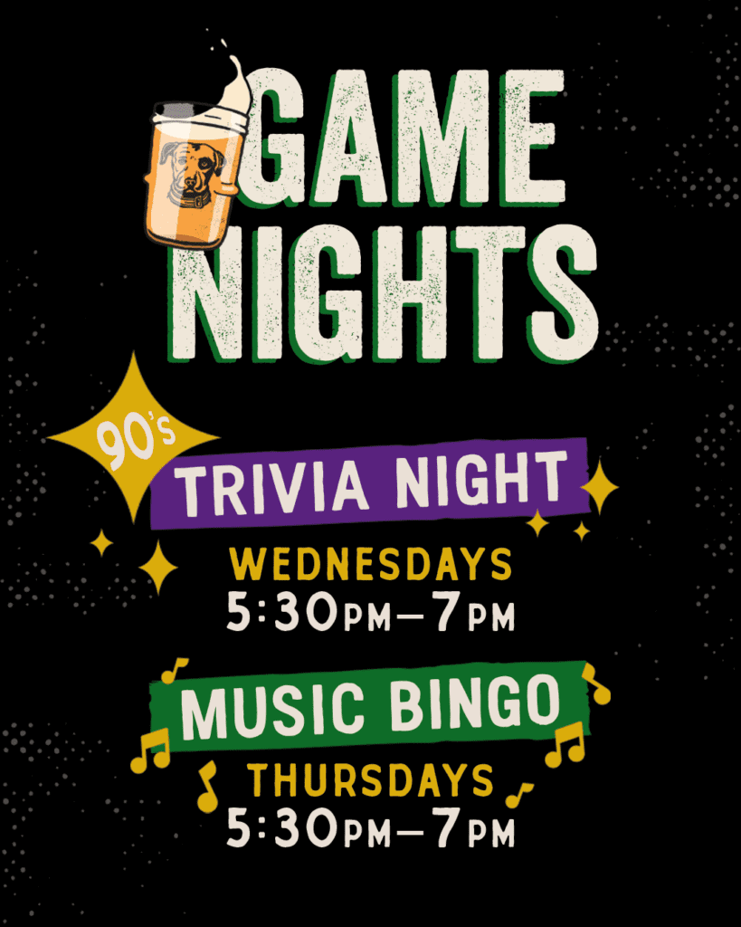 Game Nights Winter Taproom IG