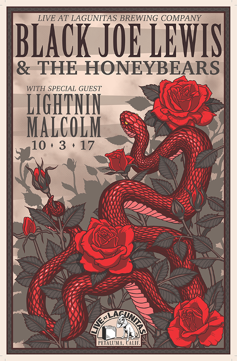 Black Joe Lewis & the Honeybears - Poster
