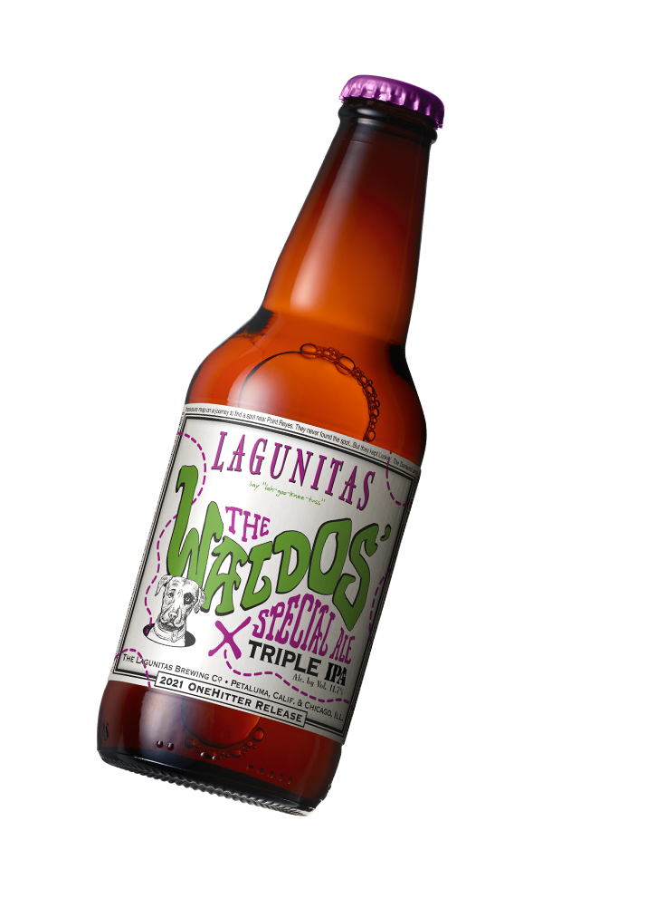LAGUNITAS BREWING THE WALDOS SPECIAL ALE STICKER label decal craft beer brewery 