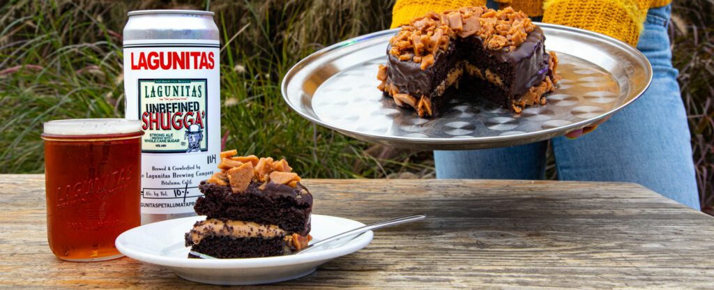 Lagunitas Brewing Company Unrefined Shugga' Strong Ale Chocolate Cake Recipe