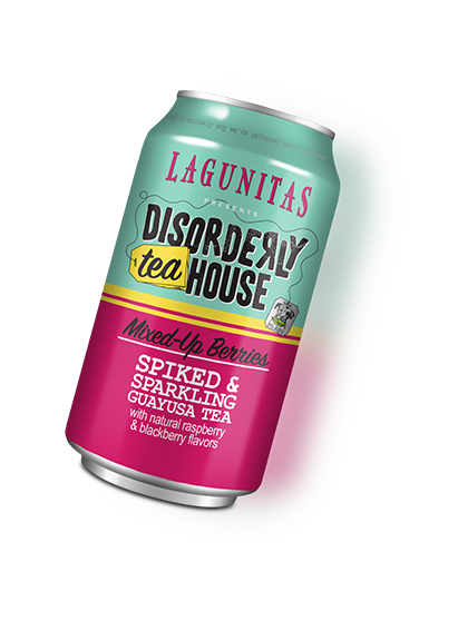 Lagunitas Brewing Company 12oz Can Disorderly TeaHouse Mixed-Up Berries Sideways